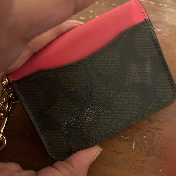 Coach ColorBlock Poppy Crossbody Bag with Detachable Cardholder Multicolor - Picture 10 of 11